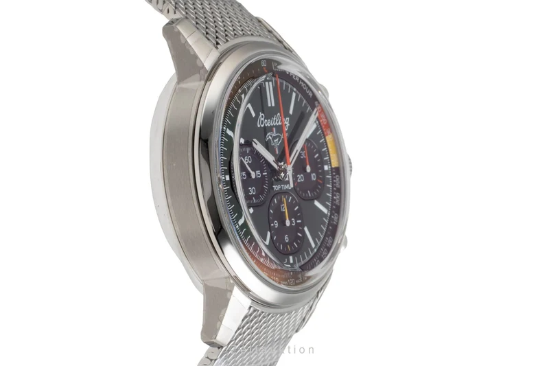 Breitling Top Time chronograph steel automatic men's watch AB01762A1L1A1 LP: 7650EUR [2601353]