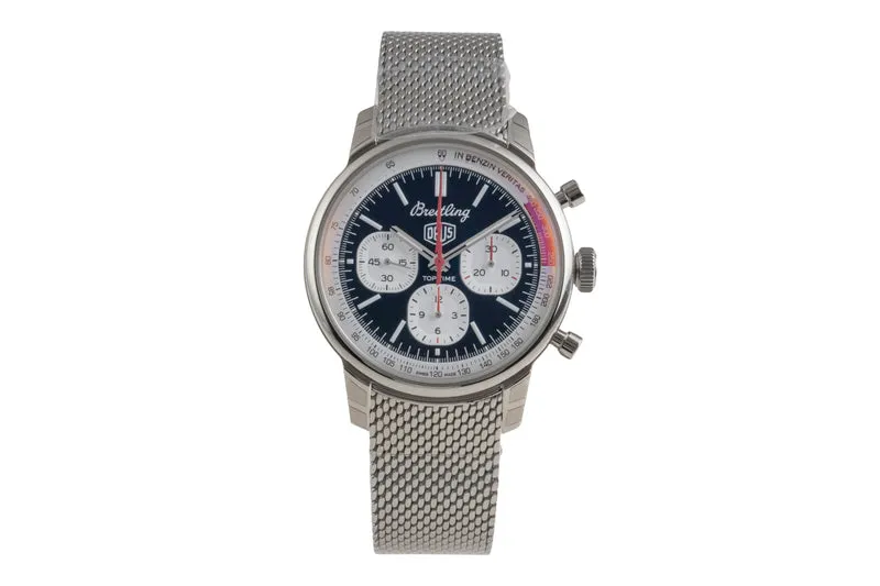 Breitling Top Time chronograph steel automatic men's watch AB01765A1B1A1 LP: 7650EUR [2601352]