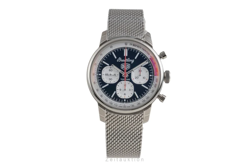 Breitling Top Time chronograph steel automatic men's watch AB01765A1B1A1 LP: 7650EUR [2601352]