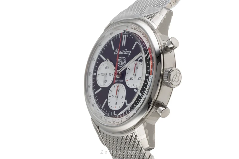 Breitling Top Time chronograph steel automatic men's watch AB01765A1B1A1 LP: 7650EUR [2601352]