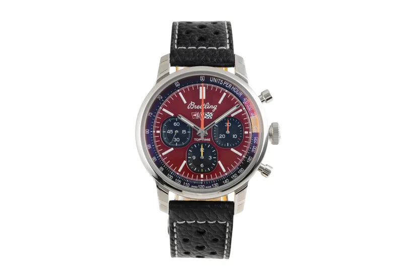 Breitling Top Time chronograph steel automatic men's watch AB01761A1K1X1 LP: 7250EUR [2601351]