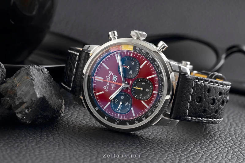 Breitling Top Time chronograph steel automatic men's watch AB01761A1K1X1 LP: 7250EUR [2601351]