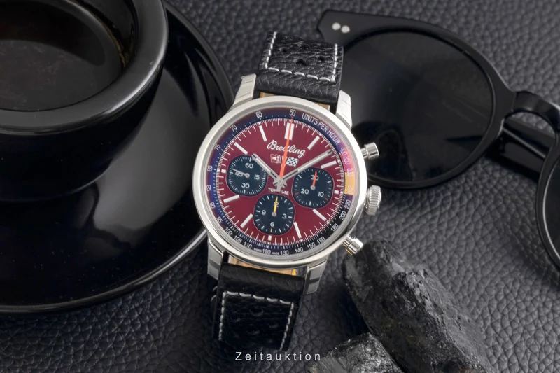 Breitling Top Time chronograph steel automatic men's watch AB01761A1K1X1 LP: 7250EUR [2601351]