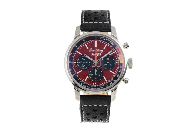 Breitling Top Time chronograph steel automatic men's watch AB01761A1K1X1 LP: 7250EUR [2601351]
