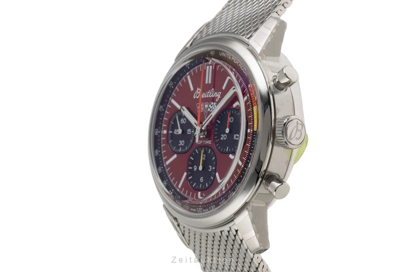 Breitling Top Time chronograph steel automatic men's watch AB01761A1K1A1 LP: 7650EUR [2601350]