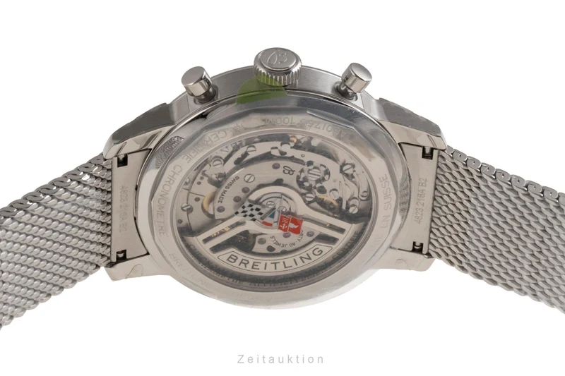Breitling Top Time chronograph steel automatic men's watch AB01761A1K1A1 LP: 7650EUR [2601350]