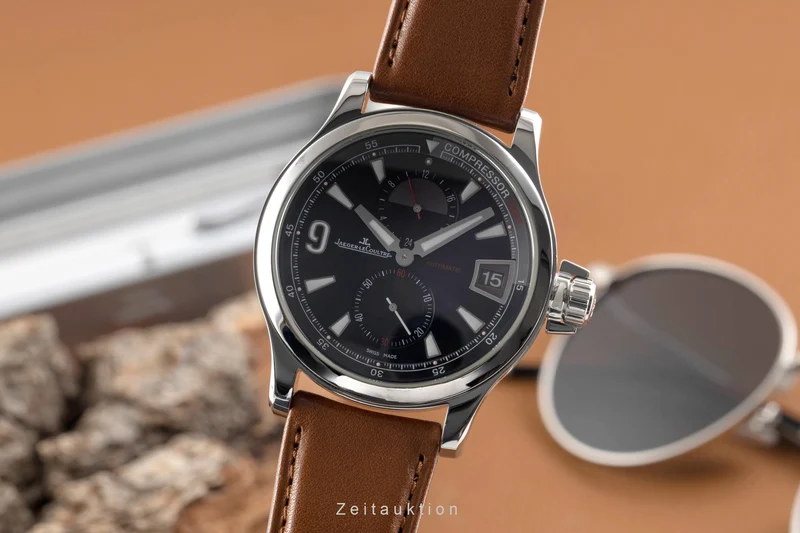 Jaeger LeCoultre Master Compressor steel automatic men's watch Q1738471 146.8.05 [2600717]