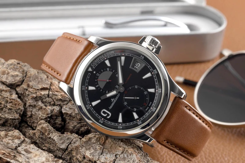 Jaeger LeCoultre Master Compressor steel automatic men's watch Q1738471 146.8.05 [2600717]