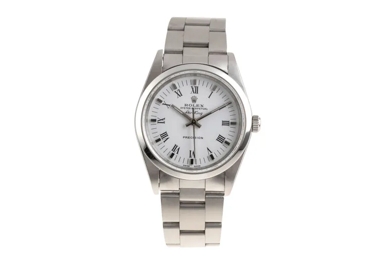 Rolex Air King steel automatic men's watch 14000 [2601386]