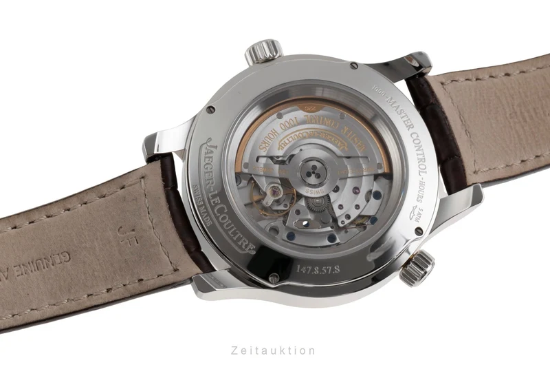 Jaeger LeCoultre Master Geographic steel automatic men's watch Q1508420 ,147.8.57.S [2601288]