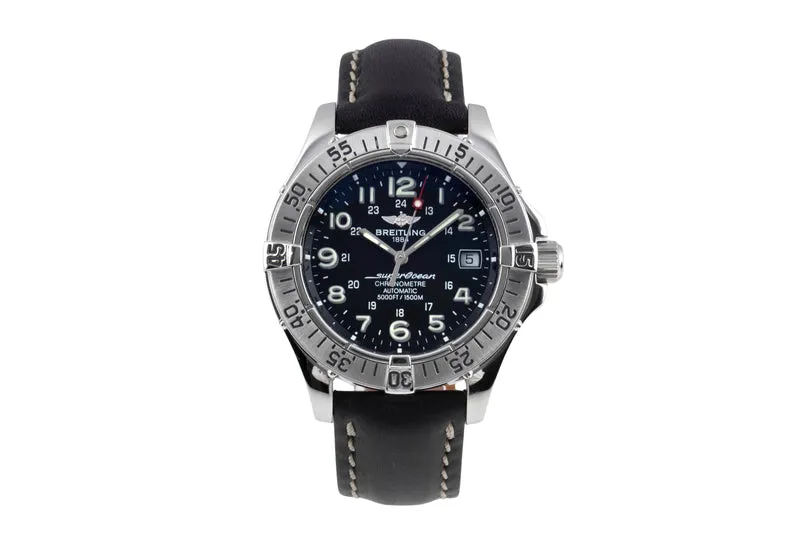Breitling Superocean steel automatic men's watch A17360 [2601286]