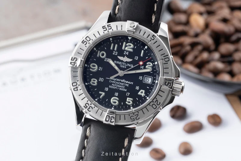 Breitling Superocean steel automatic men's watch A17360 [2601286]