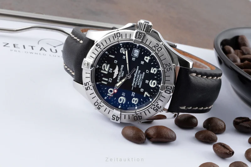 Breitling Superocean steel automatic men's watch A17360 [2601286]