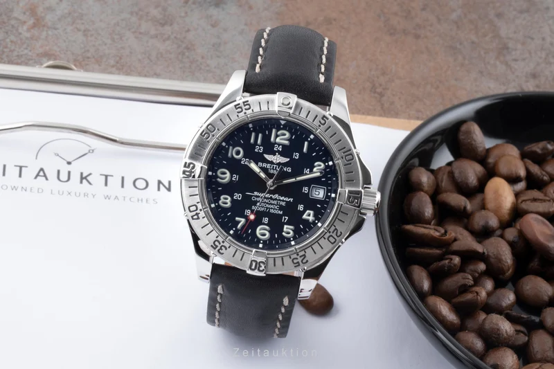 Breitling Superocean steel automatic men's watch A17360 [2601286]
