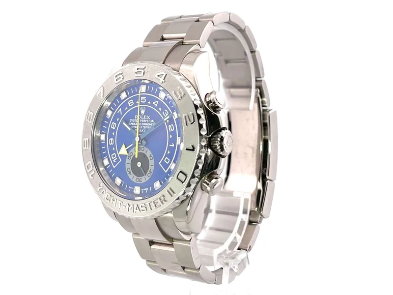 Rolex Yacht-Master II 116689 Weißgold Blaken Zifferblatt