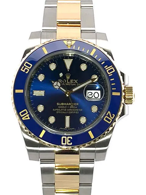 Rolex Submariner Date 116613LB Edelstahl - Gelbgold LC100 aus 2018