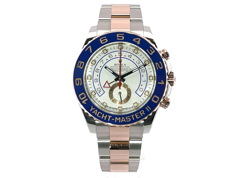 Rolex Yacht-Master II 116681 Edelstahl Everose-Gold LC100 aus 2012