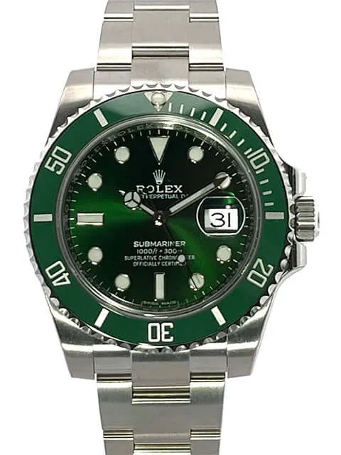 Rolex Submariner Date 116610LV aus 2017 verklebt LC100