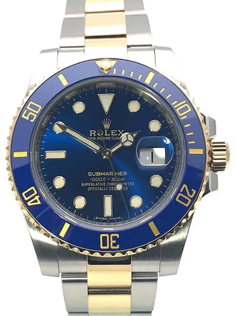 Rolex Submariner Date Edelstahl Gelbgold 116613LB aus 2018 LC100