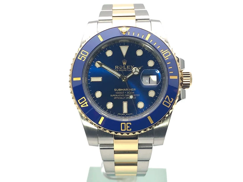 Rolex Submariner Date Edelstahl Gelbgold 116613LB aus 2018 LC100