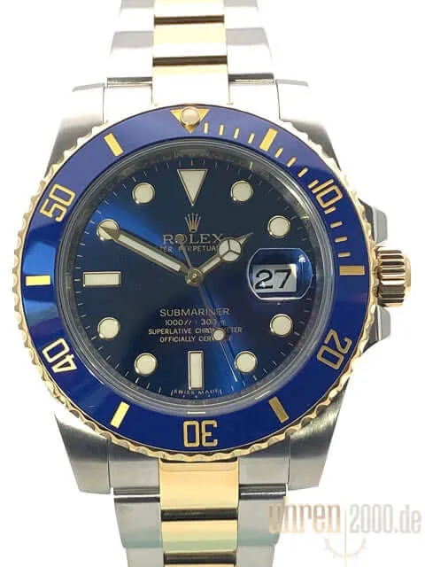 Rolex Submariner Date Edelstahl Gelbgold 116613LB aus 2018