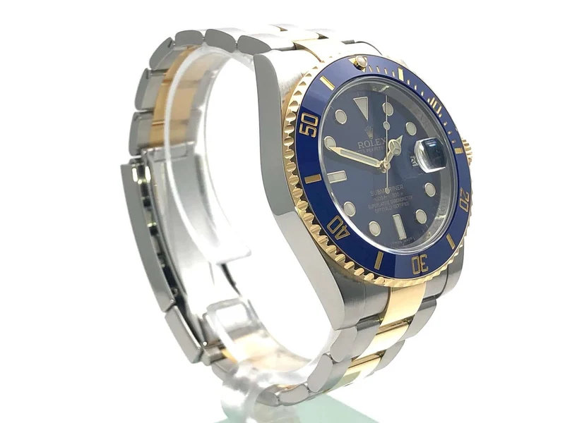 Rolex Submariner Date Edelstahl Gelbgold 116613LB LC100 aus 2015