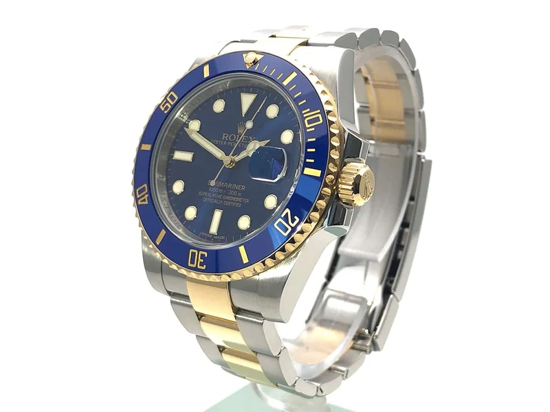 Rolex Submariner Date Edelstahl Gelbgold 116613LB LC100 aus 2015