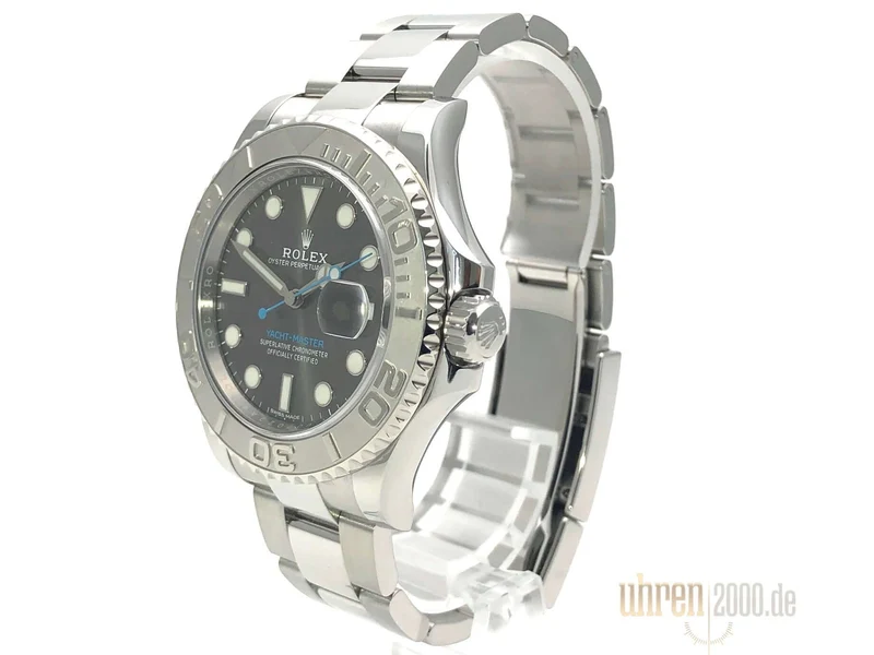 Rolex Yacht-Master 116622 Edelstahl Platin Rhodium aus 2019 LC100