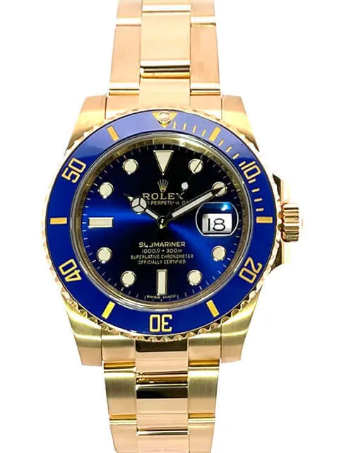 Rolex Submariner Date Gelbgold 116618LB