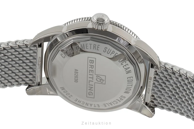 Breitling Superocean steel automatic men's watch AB2030121B1A1 LP: 6000EUR [2601345]
