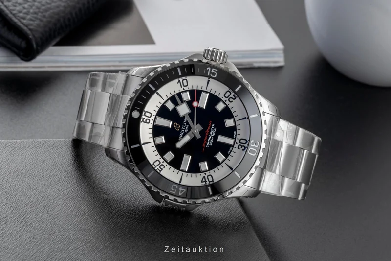 Breitling Superocean steel automatic men's watch A17378211B1A1 LP: 5650EUR [2601344]