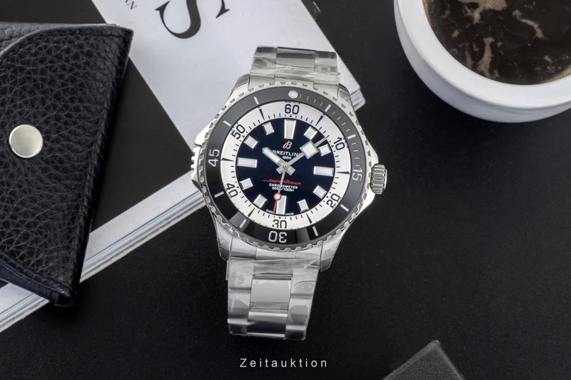 Breitling Superocean steel automatic men's watch A17378211B1A1 LP: 5650EUR [2601344]
