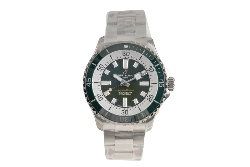 Breitling Superocean steel automatic men's watch A17376A31L1A1 LP: 5650EUR [2601340]