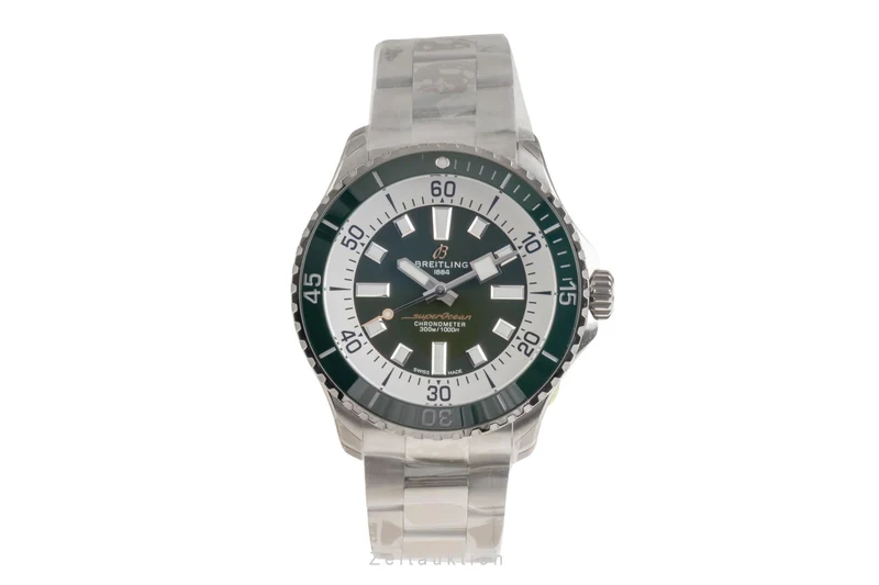 Breitling Superocean steel automatic men's watch A17376A31L1A1 LP: 5650EUR [2601340]