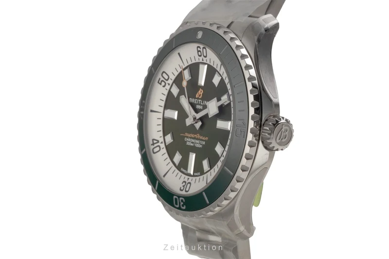 Breitling Superocean steel automatic men's watch A17376A31L1A1 LP: 5650EUR [2601340]
