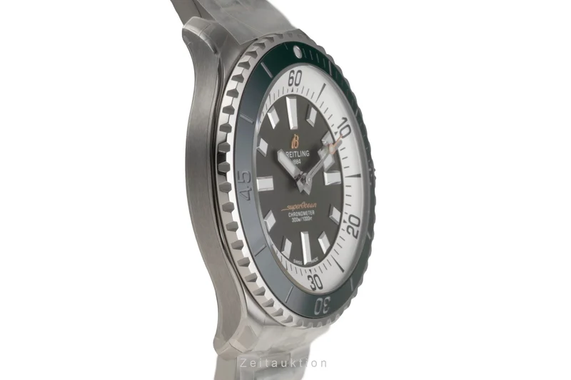 Breitling Superocean steel automatic men's watch A17376A31L1A1 LP: 5650EUR [2601340]