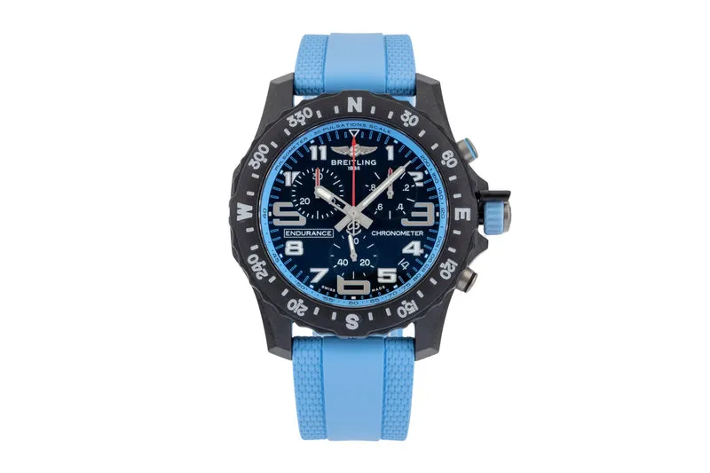Breitling Endurance Pro chronograph breitlight quartz men's watch X82310281B1S2 LP: 3600EUR [2601339]