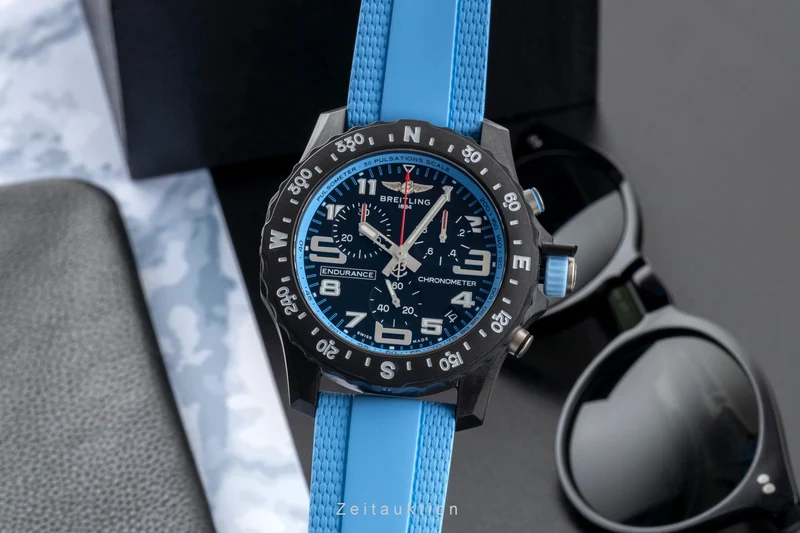 Breitling Endurance Pro chronograph breitlight quartz men's watch X82310281B1S2 LP: 3600EUR [2601339]