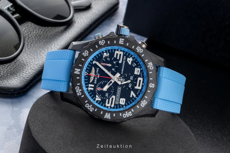 Breitling Endurance Pro chronograph breitlight quartz men's watch X82310281B1S2 LP: 3600EUR [2601339]