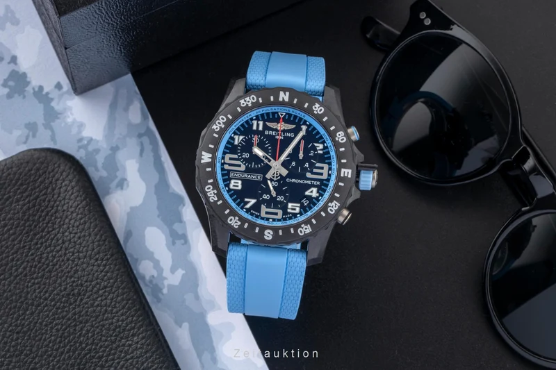 Breitling Endurance Pro chronograph breitlight quartz men's watch X82310281B1S2 LP: 3600EUR [2601339]