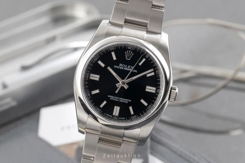 Rolex Oyster Perpetual steel automatic men's watch 116000 [2601504]