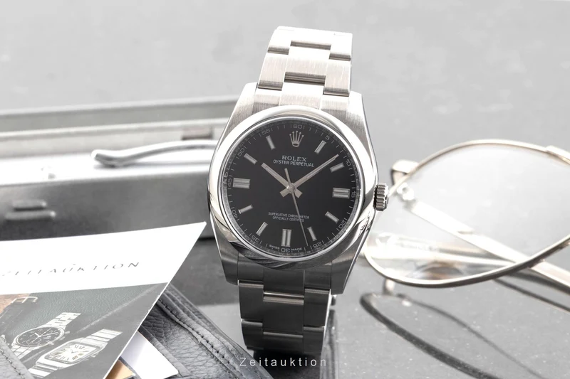 Rolex Oyster Perpetual steel automatic men's watch 116000 [2601504]