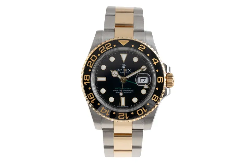 Rolex GMT-Master II steel / gold automatic men's watch 116713LN [2601412]