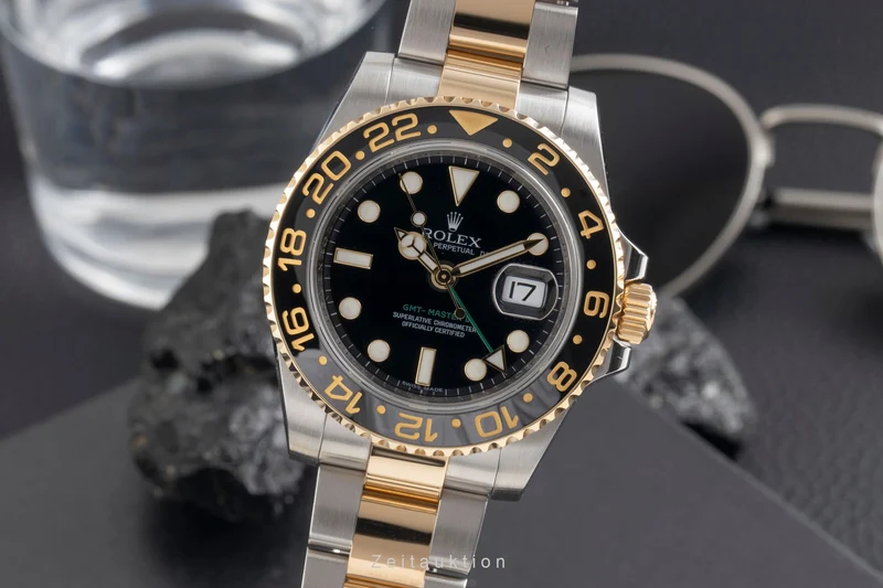 Rolex GMT-Master II steel / gold automatic men's watch 116713LN [2601412]