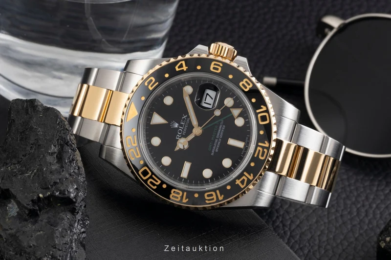 Rolex GMT-Master II steel / gold automatic men's watch 116713LN [2601412]