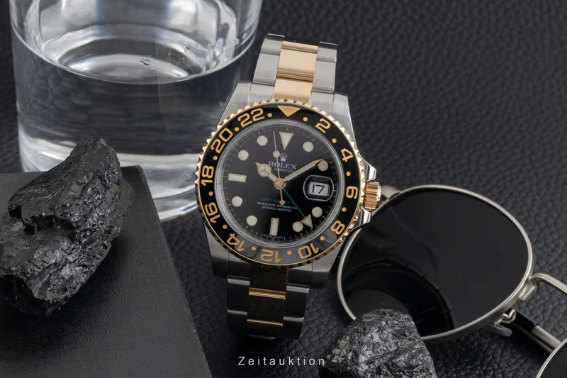 Rolex GMT-Master II steel / gold automatic men's watch 116713LN [2601412]