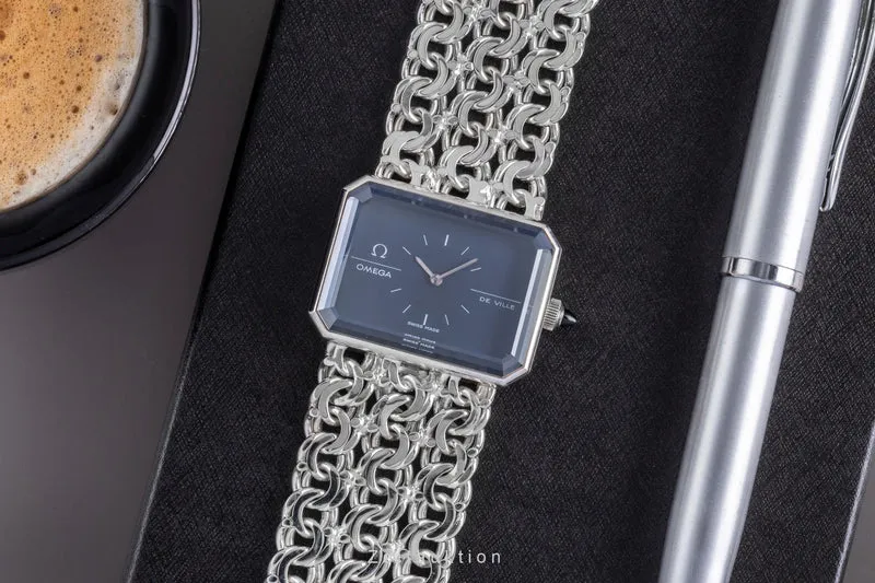 Omega De Ville silver manual winding women's watch 8272 Vintage [2600091]