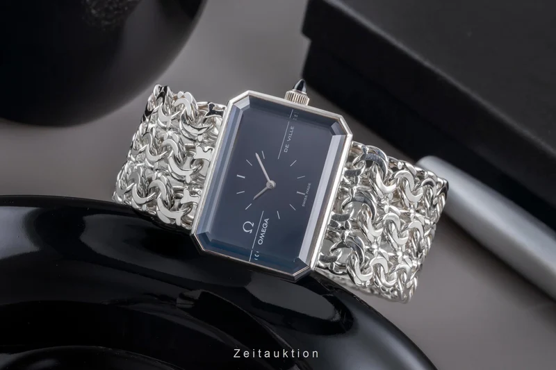 Omega De Ville silver manual winding women's watch 8272 Vintage [2600091]