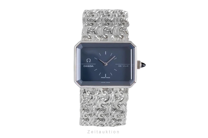 Omega De Ville silver manual winding women's watch 8272 Vintage [2600091]