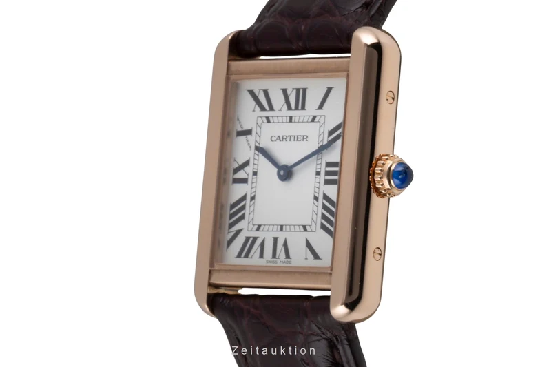 Cartier Tank steel / gold quartz women's watch W5200024 [2601300]